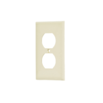 Placa de ABS dúplex, Standard, marfil Volteck 46406