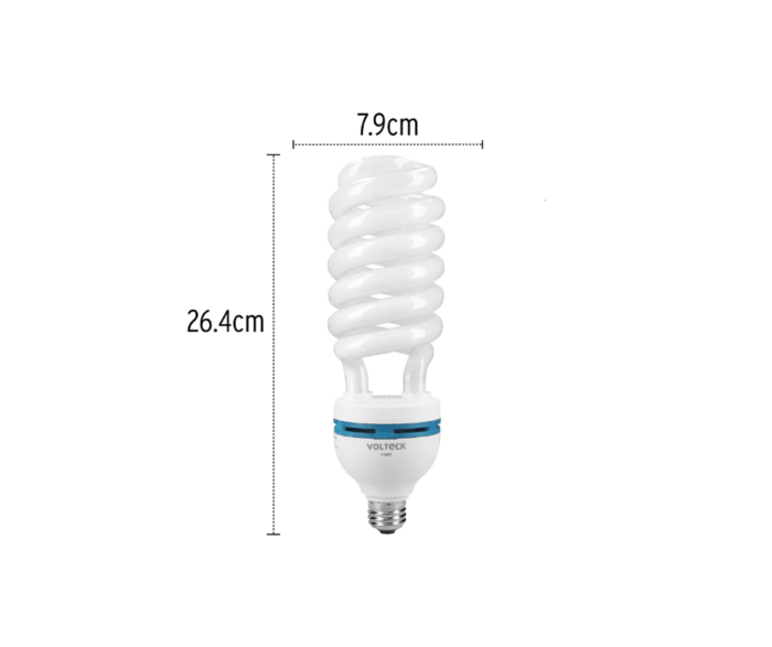 Lámpara 55 W, espiral, alta potencia, luz día, T5 - Imagen 2