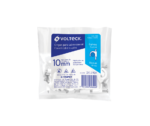 Grapa para cable redondo, 10 mm, blanca, bolsa con 20 piezas Volteck 48274 - Imagen 3