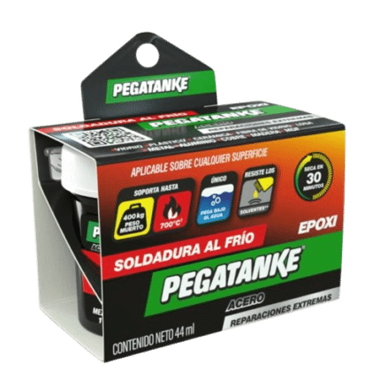 Pegamento epox al frio 44ml acero Pegatanke