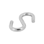 Gancho "S" de 1/4" de acero para cable, Fiero