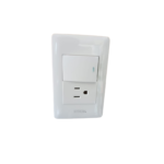 Placa con interruptor sencillo Strom