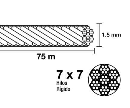 cable para reparar elevadores de automoviles