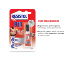 Pegamento instantaneo de gel, Resistol