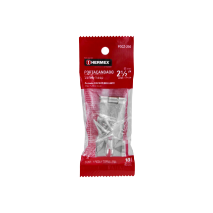Portacandado de acero zincado 2-1/2", Hermex