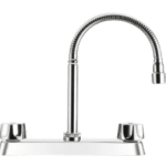 Mezcladora fregadero zinc tipo flexible maneral