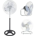 Ventilador pedestal 18" 3 velocidades 3 en 1 aspas metalicas Vianti