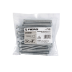 Bolsa con 30 tornillos 3/8" x 4" tipo máquina, Fiero