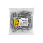 Bolsa con 50 tornillos 1/4 "x 2" tipo estufa, Fiero