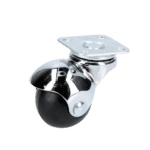 Rodaja esferica 1-5/8" placa Surtek