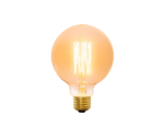 Lámpara incandescente vintage 40 W tipo globo, Volteck