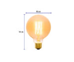 Lámpara incandescente vintage 40 W, Volteck - Imagen 3