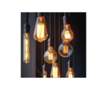 Lámpara incandescente vintage 40 W tipo globo, Volteck