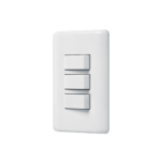 Placa armada con 3 interruptores sencillos, Volteck Basic