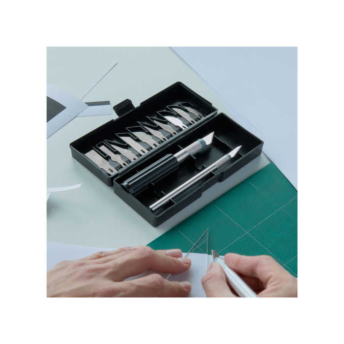 Juego de exactos con 13 piezas en estuche, Pretul - Imagen 6