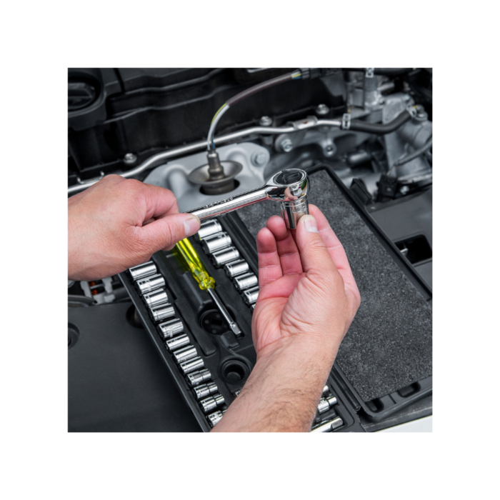 Juego de 39 herramientas 1/4" y 3/8" para mecánico, Pretul - Imagen 5