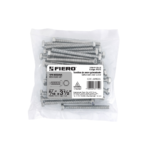 Bolsa con 50 tornillos 5/16" x 3-1/2" tipo máquina, Fiero